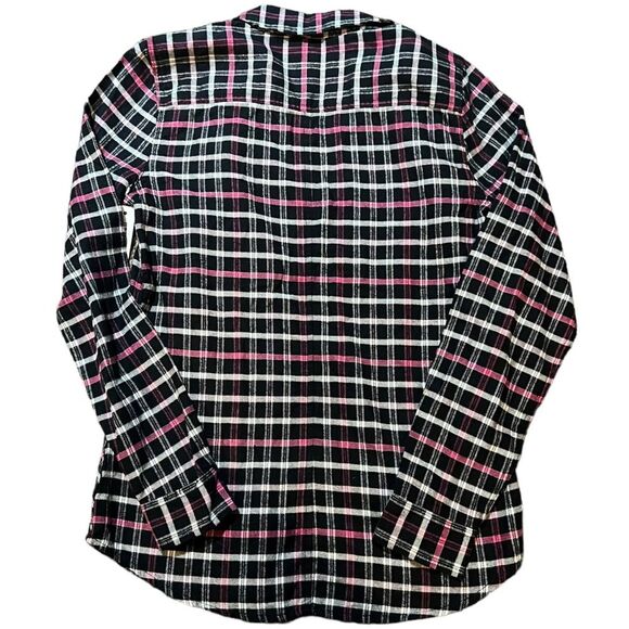 NWT Goodthreads Women's Brushed Flannel Boyfriend Tunic Size XS - Picture 4 of 12